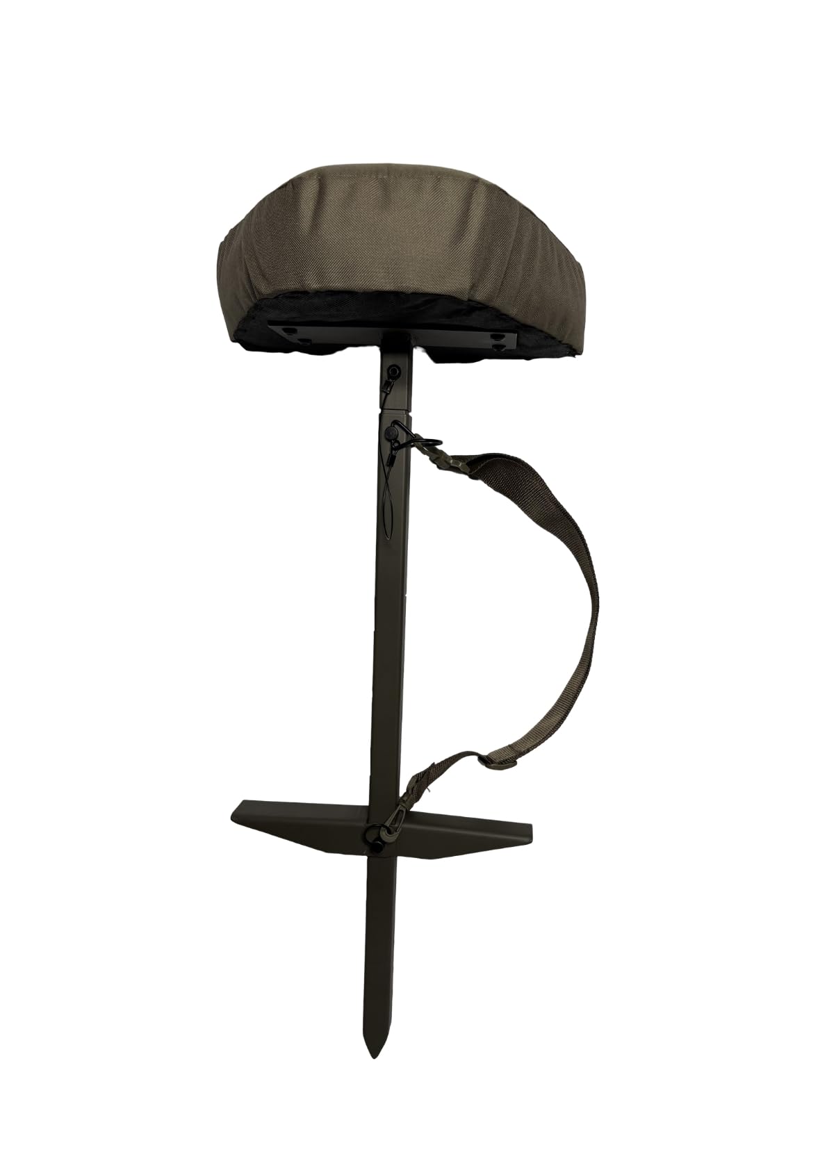 HuntEmUp Ultimate Marsh Stool XC assembled shows extra padding for long hunts