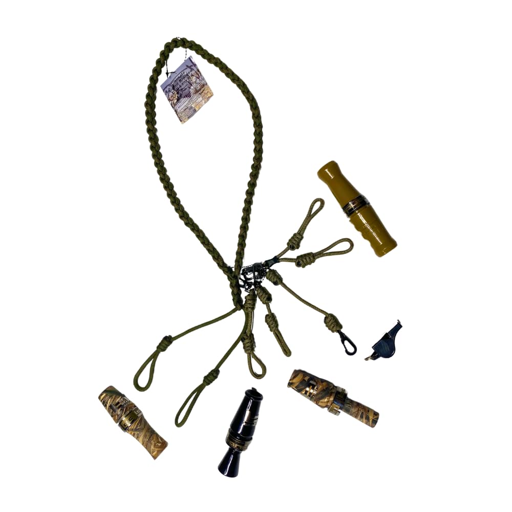 HuntEmUp paracord construction stands up to weather and rugged field use.