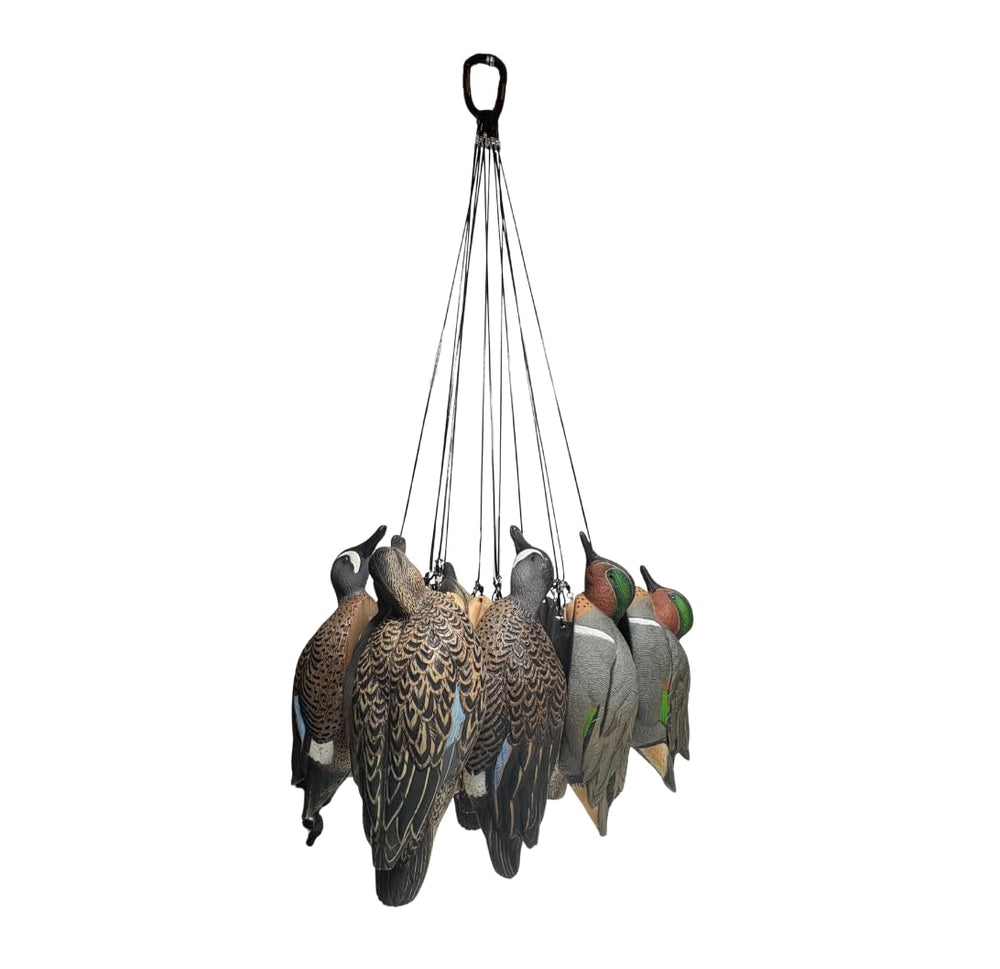 HuntEmUp waterfowl rigging system designed for long-lasting, rust-resistant field use