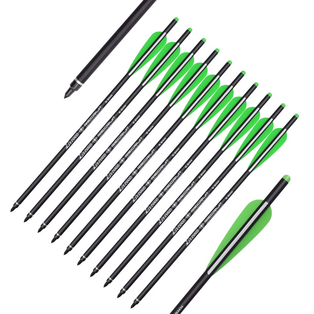 Hunter Ian Archery carbon shaft design emphasizes strength and straight flight for steady hits.