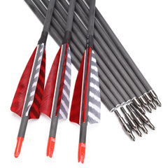 Hunter Ian Archery screw-on field points with aluminum insert support easy upgrades.