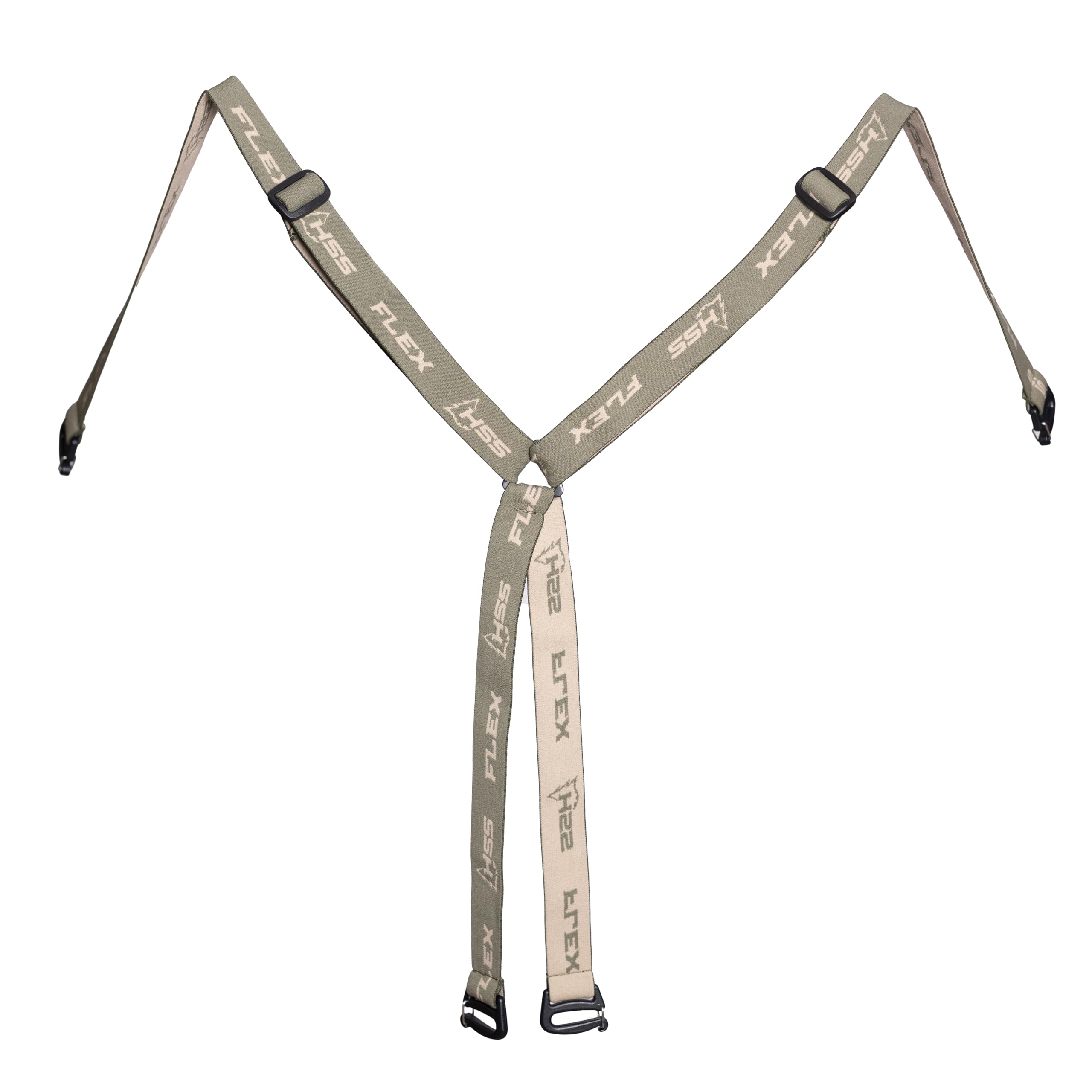 Hunter Safety System Flex Suspenders secure saddle fit for tree stand hunts.