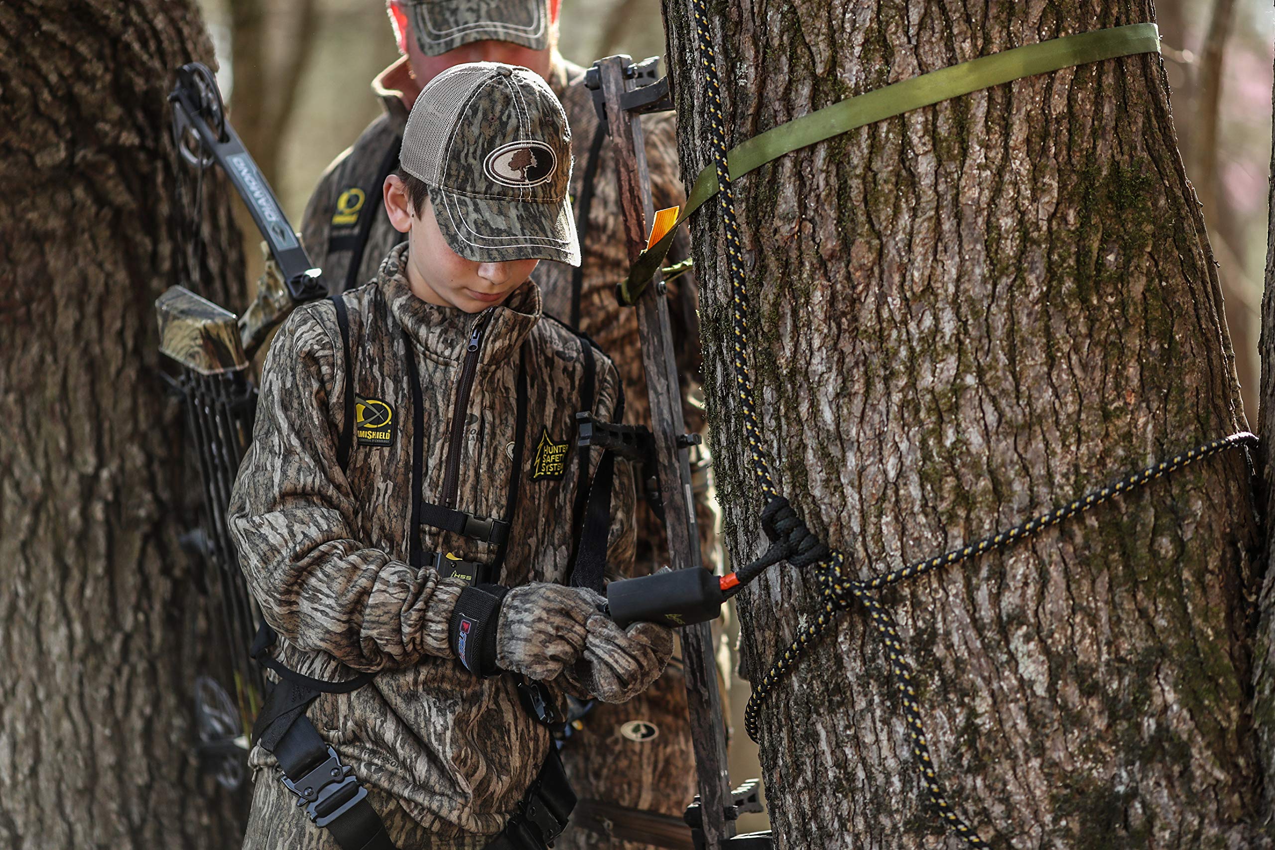 HSS Lil' Treestalker two pockets provide quick gear access on stand