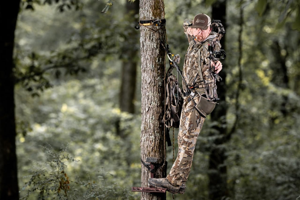 Legend Platform 360 mobility enables seamless 360 degree movement in tree stands