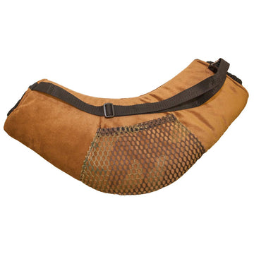 Muff Pak storage pocket and zippers enable quick gear access.