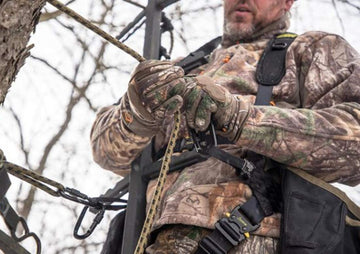 Rope-Style Treestrap enabling 360-degree shooting with unrestricted angles