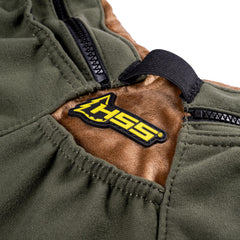 Hunter Safety System Saddle Muff's stretch-fit wrist cuff blocks wind for protection.