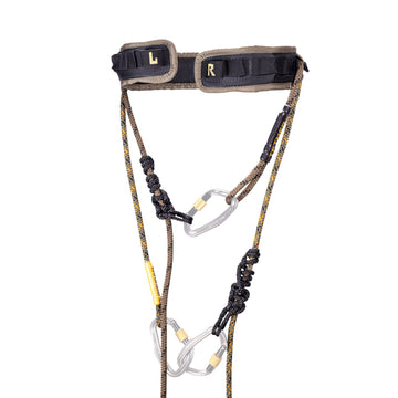 Hunter Safety System SlapStrap Double offers streamlined design to reduce clutter.