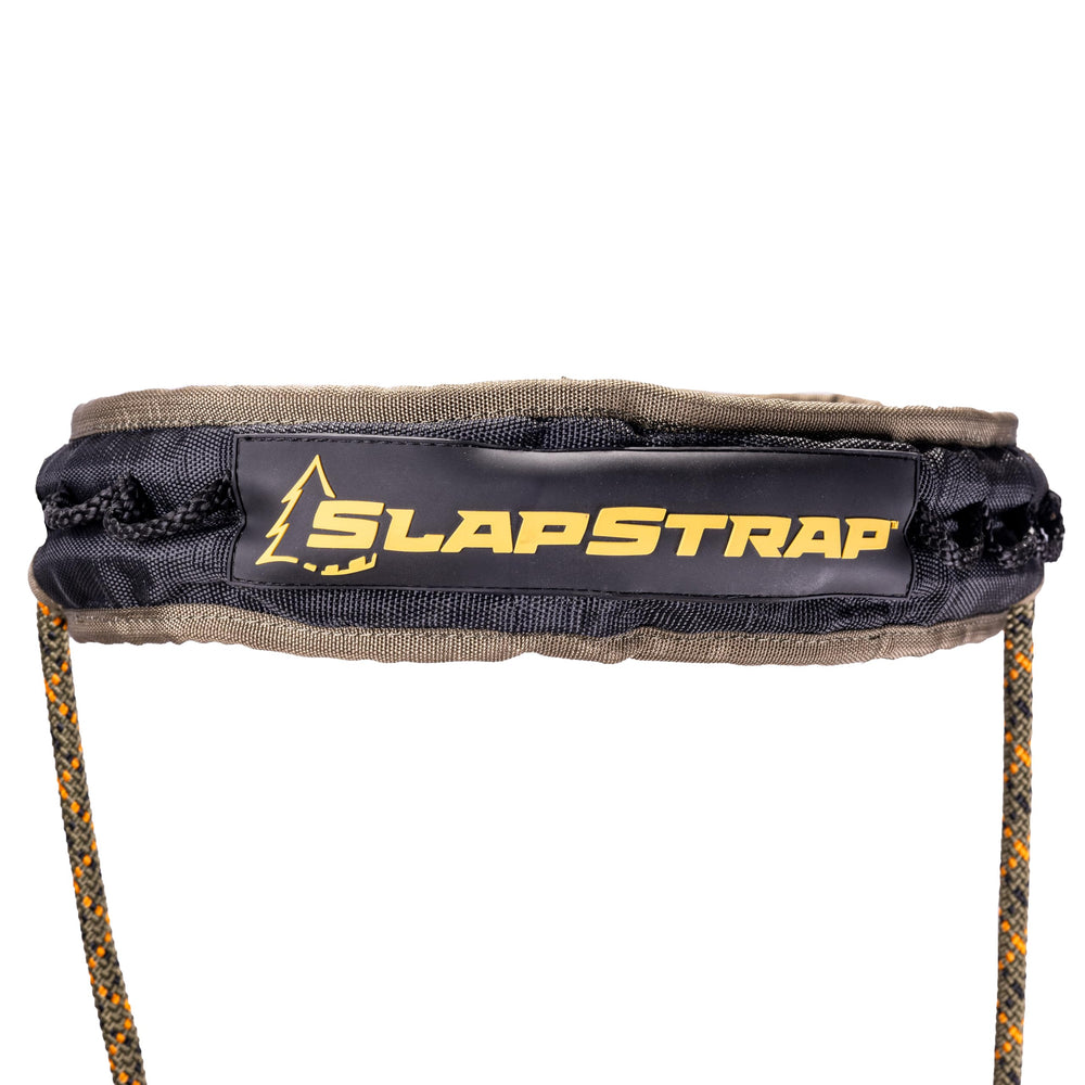 Hunter Safety System SlapStrap Single secures rope on tree for safer climbs.