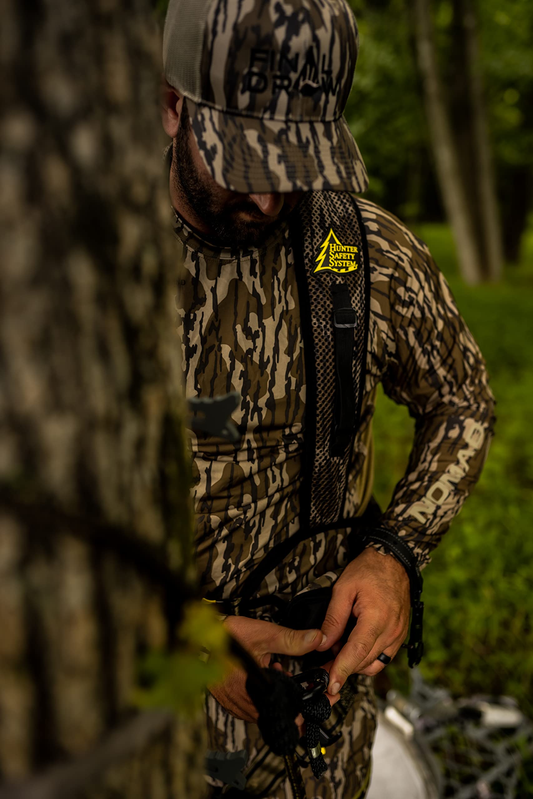 Hunter Safety System ventilating mesh liner keeps you cool in warm-season hunts