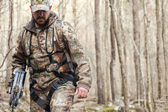 Hunter Safety System X-1 Bow-Hunter weight 2.5 lbs demonstrates featherlight mobility