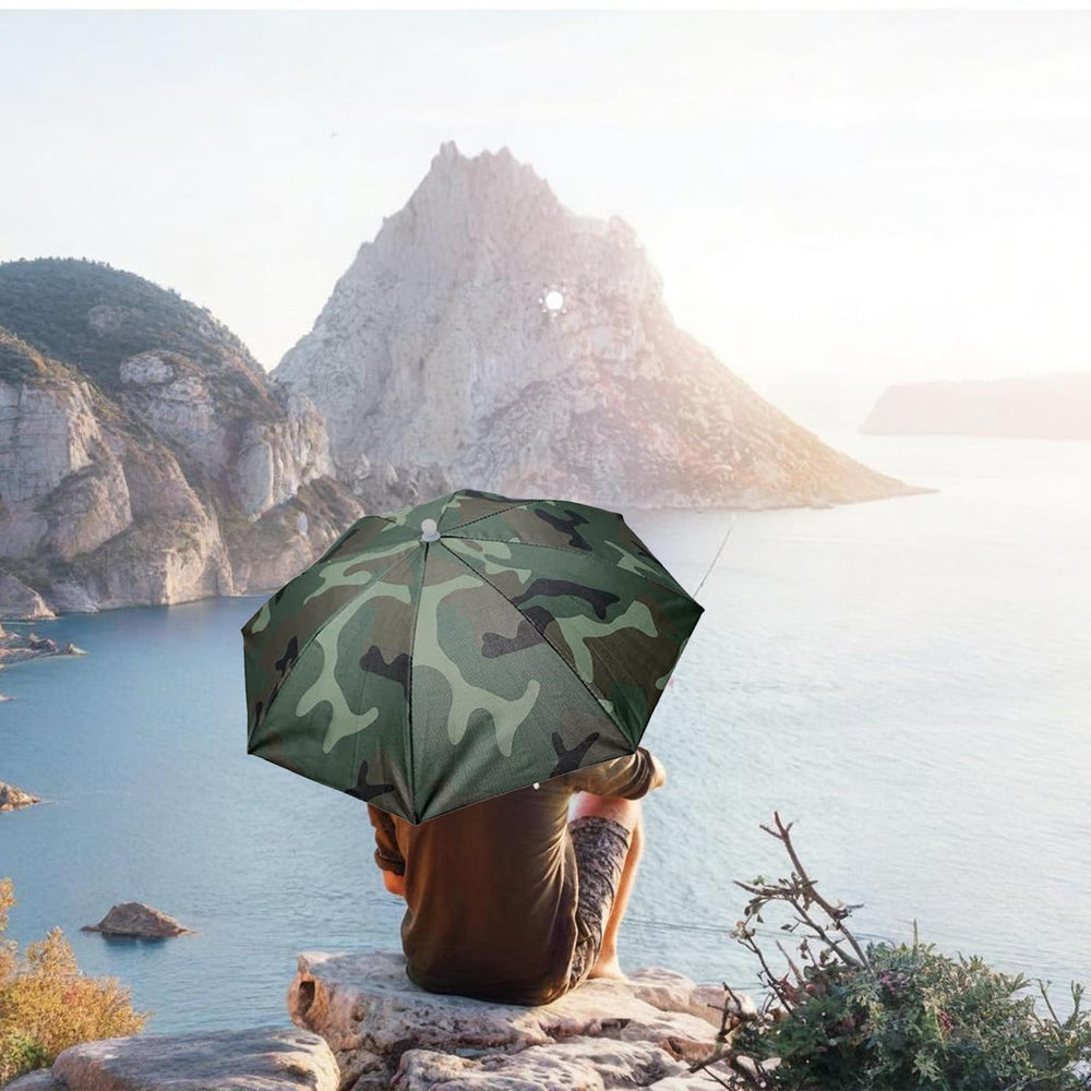 Outdoor use: fishing and camping with HunterBee umbrella hats