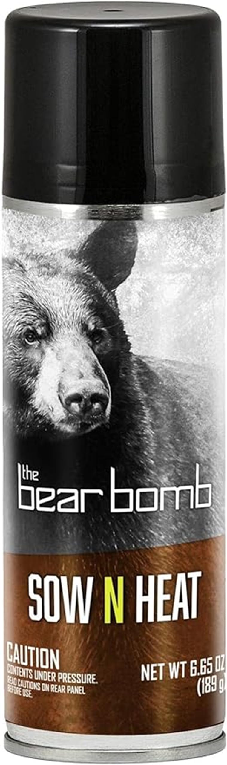 Hunters Specialties Bear Bomb Sow 'N Heat aerosol spray, bear attractant for scent diffusion