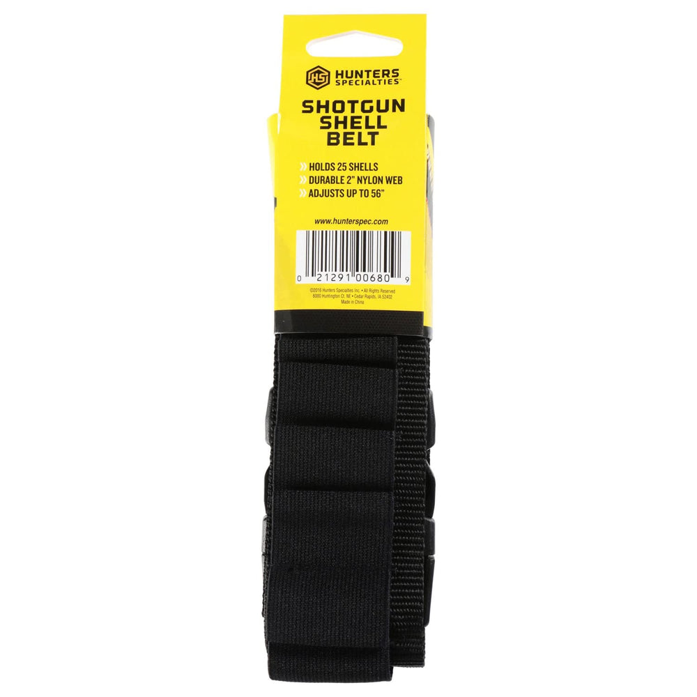 Hunters Specialties black waist belt fits comfortably for shooting sessions