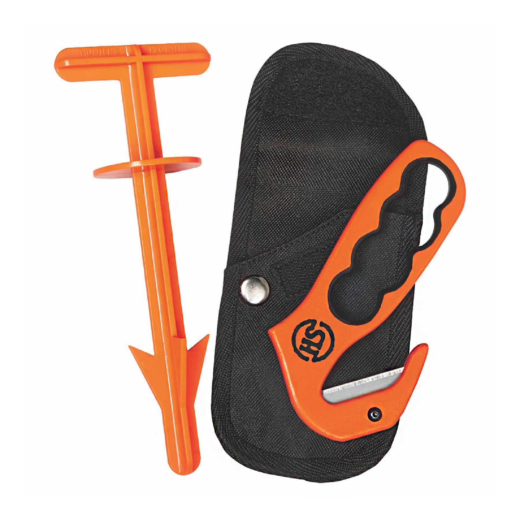 Hunters Specialties Butt Out 2 field dressing tool in action for quick gutting.