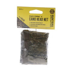 Hunters Specialties camo headnet with Realtree Edge pattern, front view
