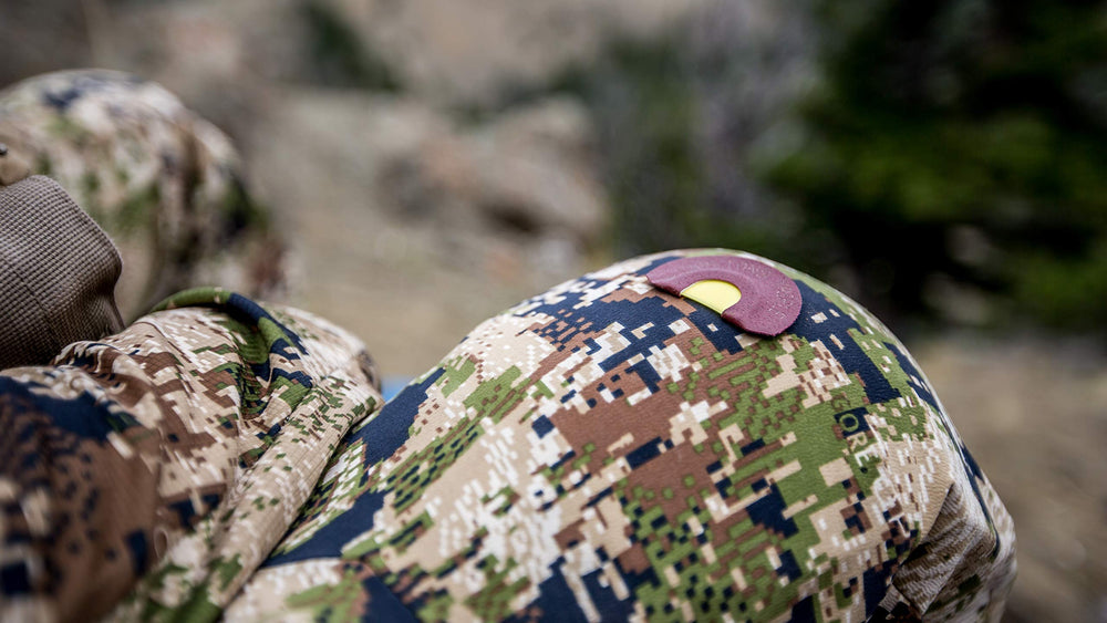 Carlton's elk diaphragm call in use demonstrating realistic cow elk tones in the field