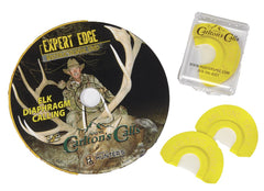 Hunters Specialties Carlton’s Premium Flex elk diaphragm calls with instructional DVD offer versatile vocalizations for varied elk responses.