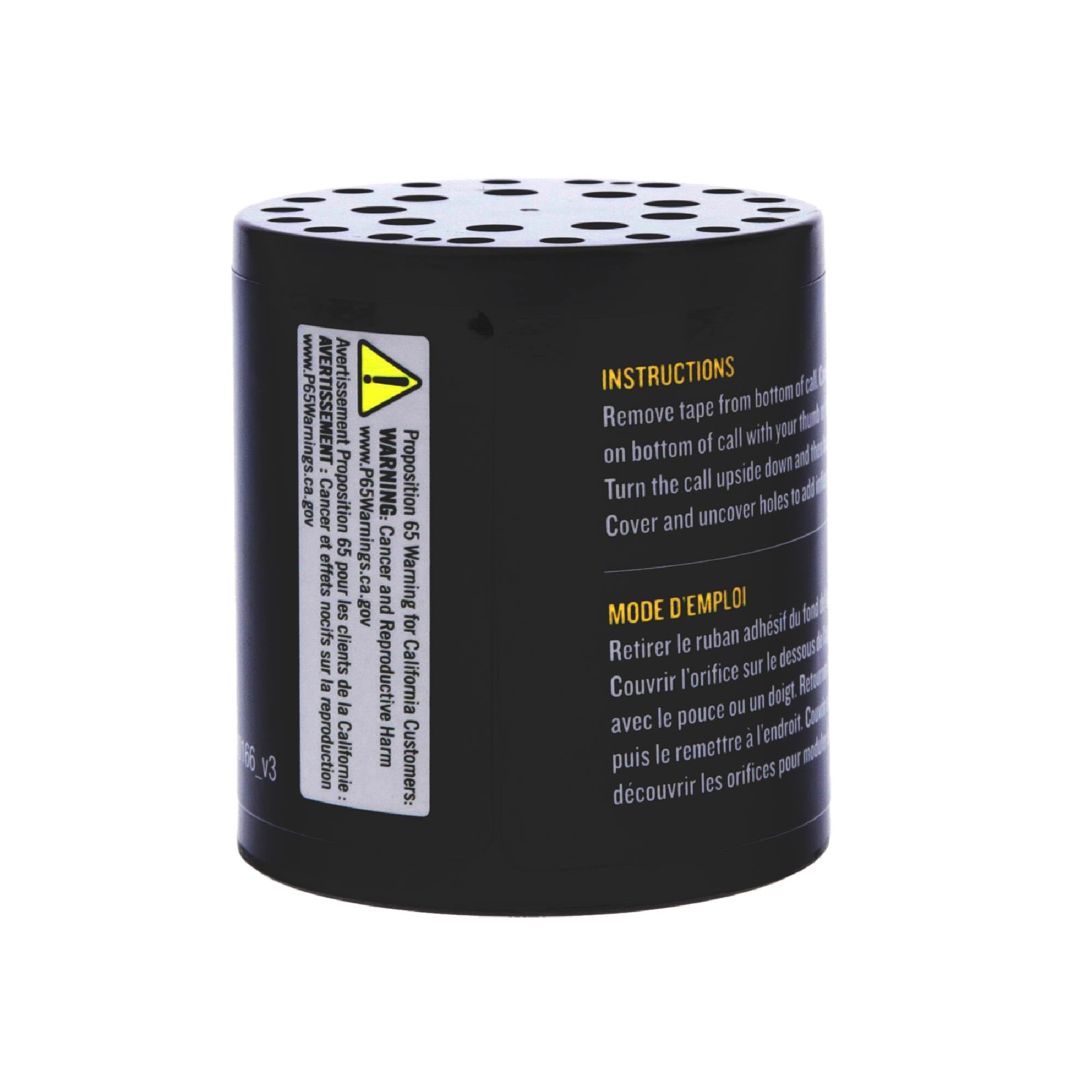 Hunters Specialties doe estrus bleat medium close-up with clear audible output.