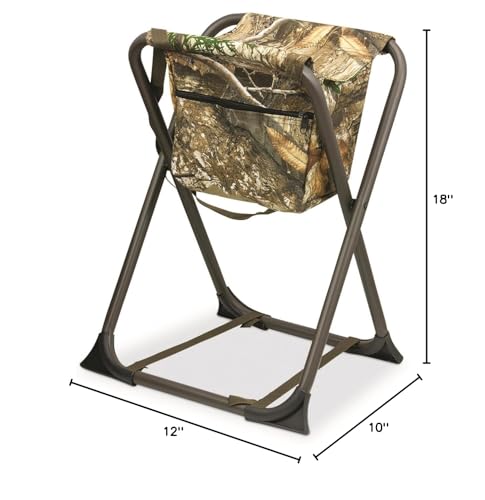 Hunters Specialties DoveChair foldable steel frame for quick setup and easy transport.