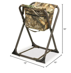 Hunters Specialties DoveChair foldable steel frame for quick setup and easy transport.