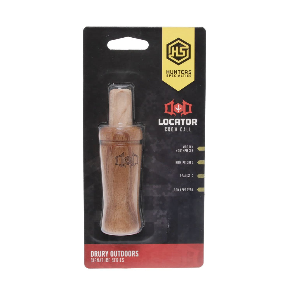 Hunters Specialties Drury Outdoors Signature Crow Locator in action aids successful turkey hunting setups.