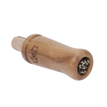 Hunters Specialties Drury Outdoors Crow Locator wooden mouthpiece delivering crisp, high-pitched calls.