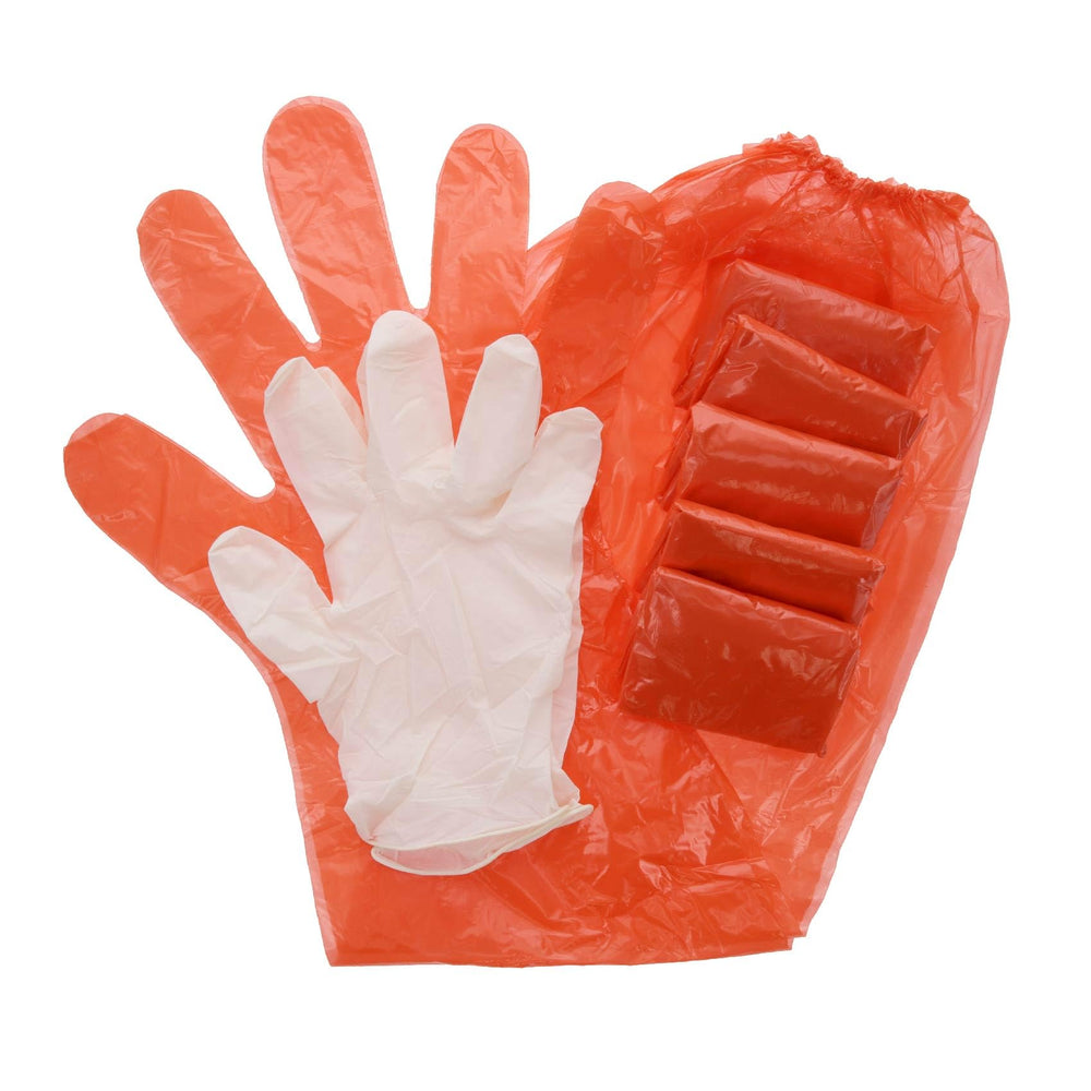 Hunters Specialties gloves packaging in a poly bag keeps gear organized in the field