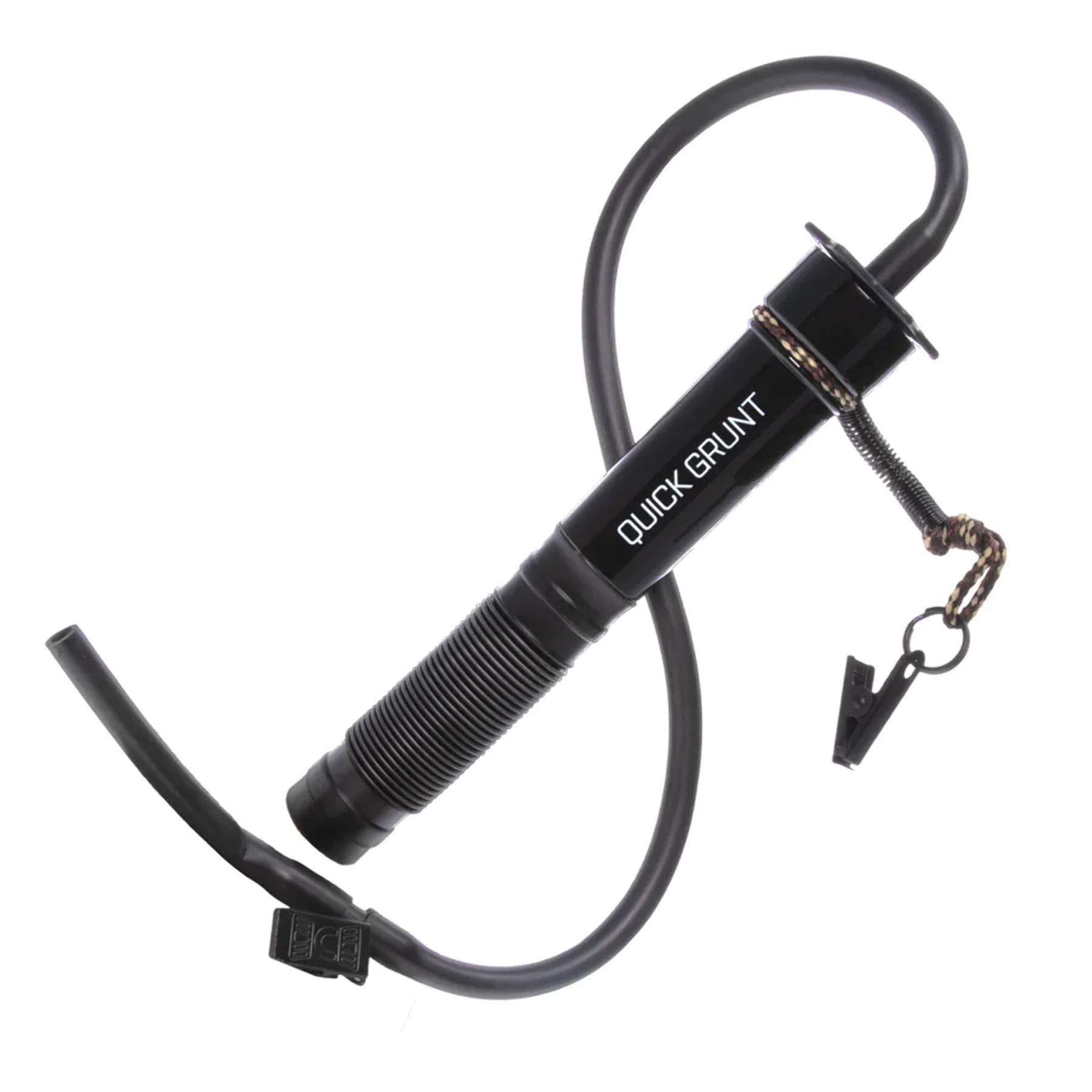 Hunters Specialties hands-free deer grunter demonstrating hands-free operation in the field.