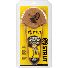 Hunters Specialties HS Strut beard display setup ready for mounting across trophies.