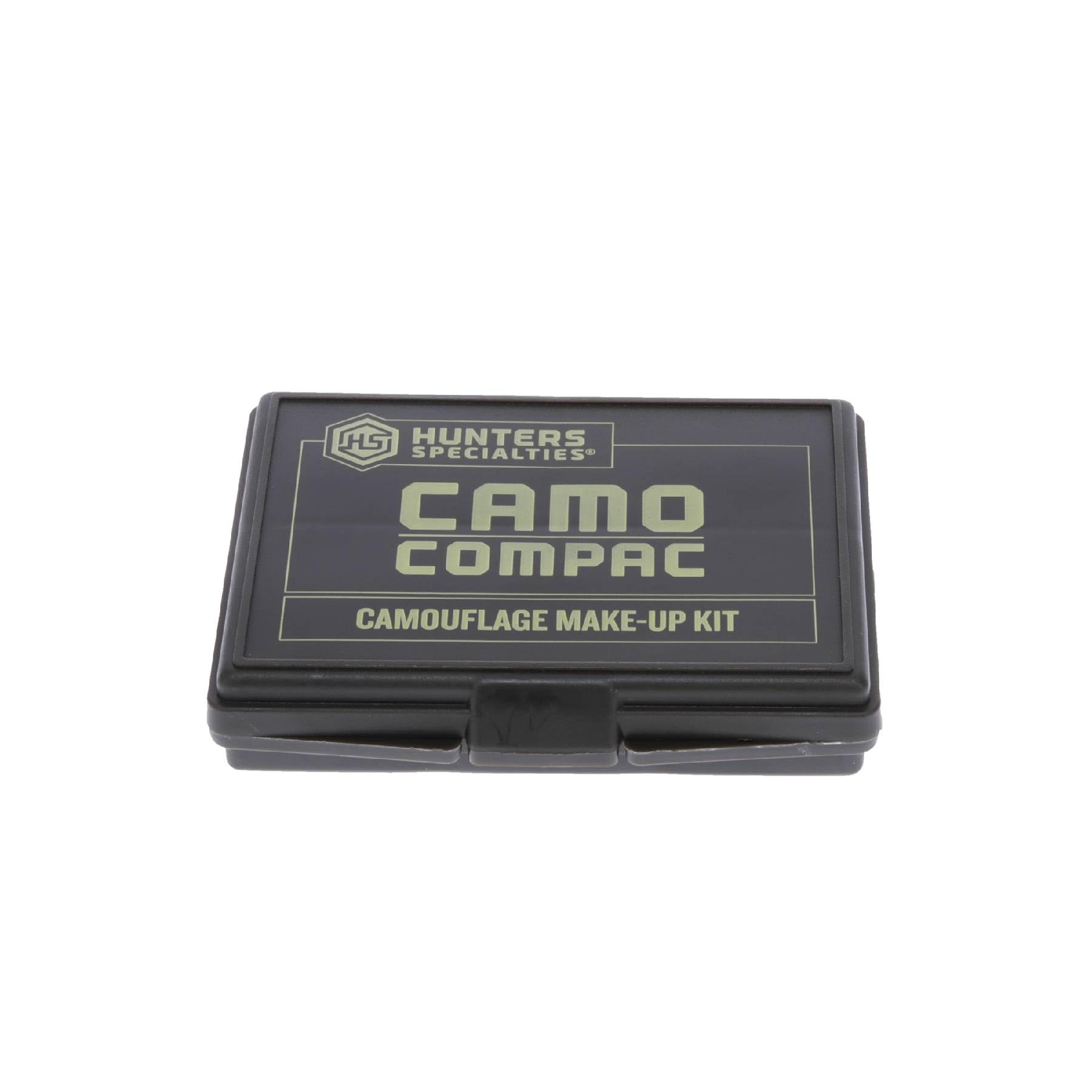 Pocket-sized camo case with mirror enables quick field adjustments.
