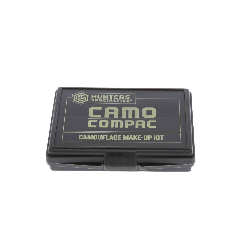 Pocket-sized camo case with mirror enables quick field adjustments.