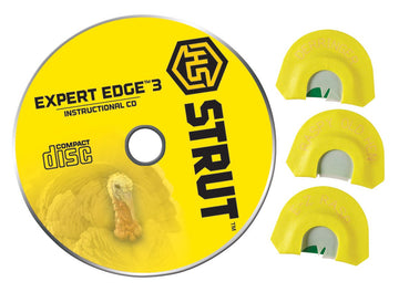 Hunters Specialties HS Strut Expert Edge 3 turkey diaphragm combo ready for field use with versatile tones