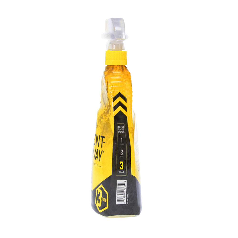 Scent-A-Way Max odorless spray with odor scrubbers in action