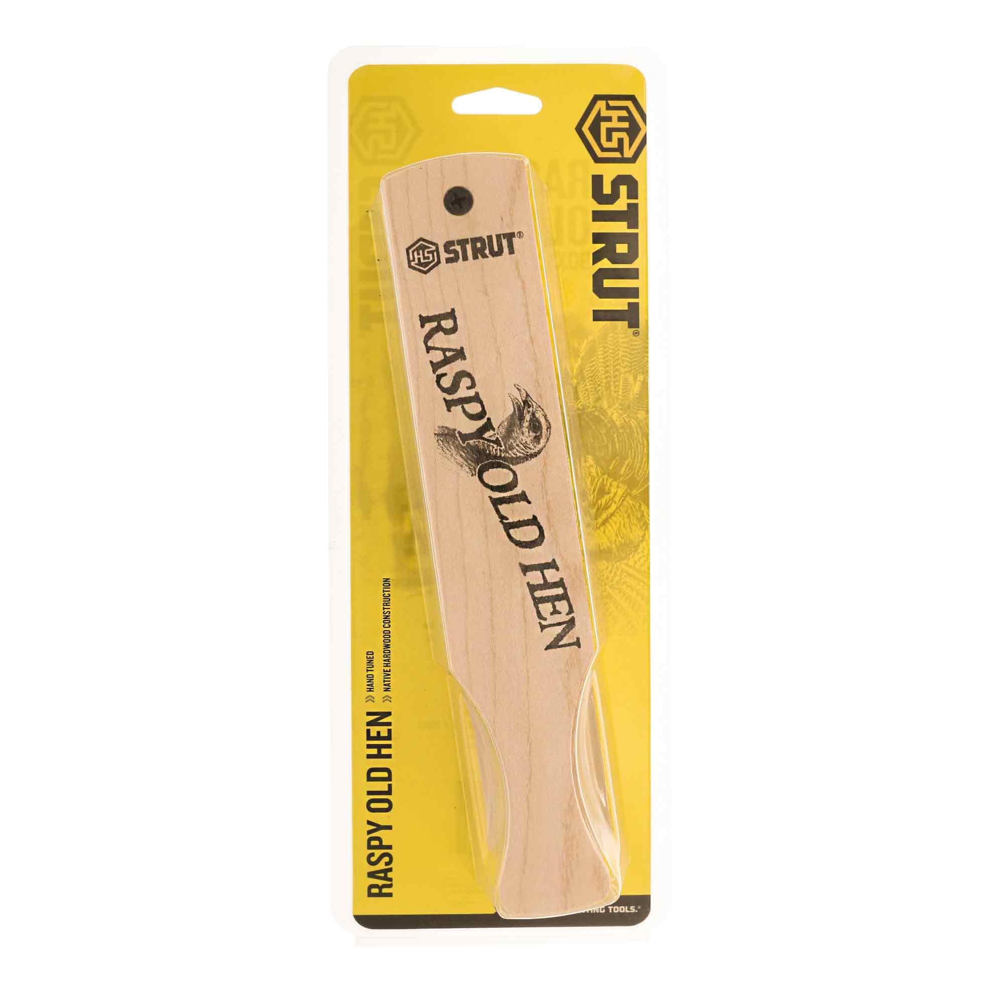 Hunters Specialties premium hardwood construction delivers durable sounds with natural resonance