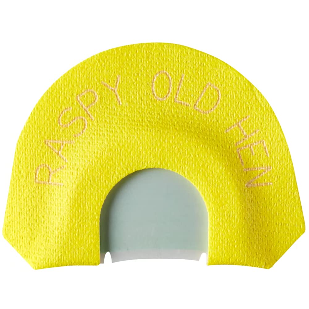 Hunters Specialties Raspy Old Hen Premium Flex diaphragm call delivers versatile rasp and yelps