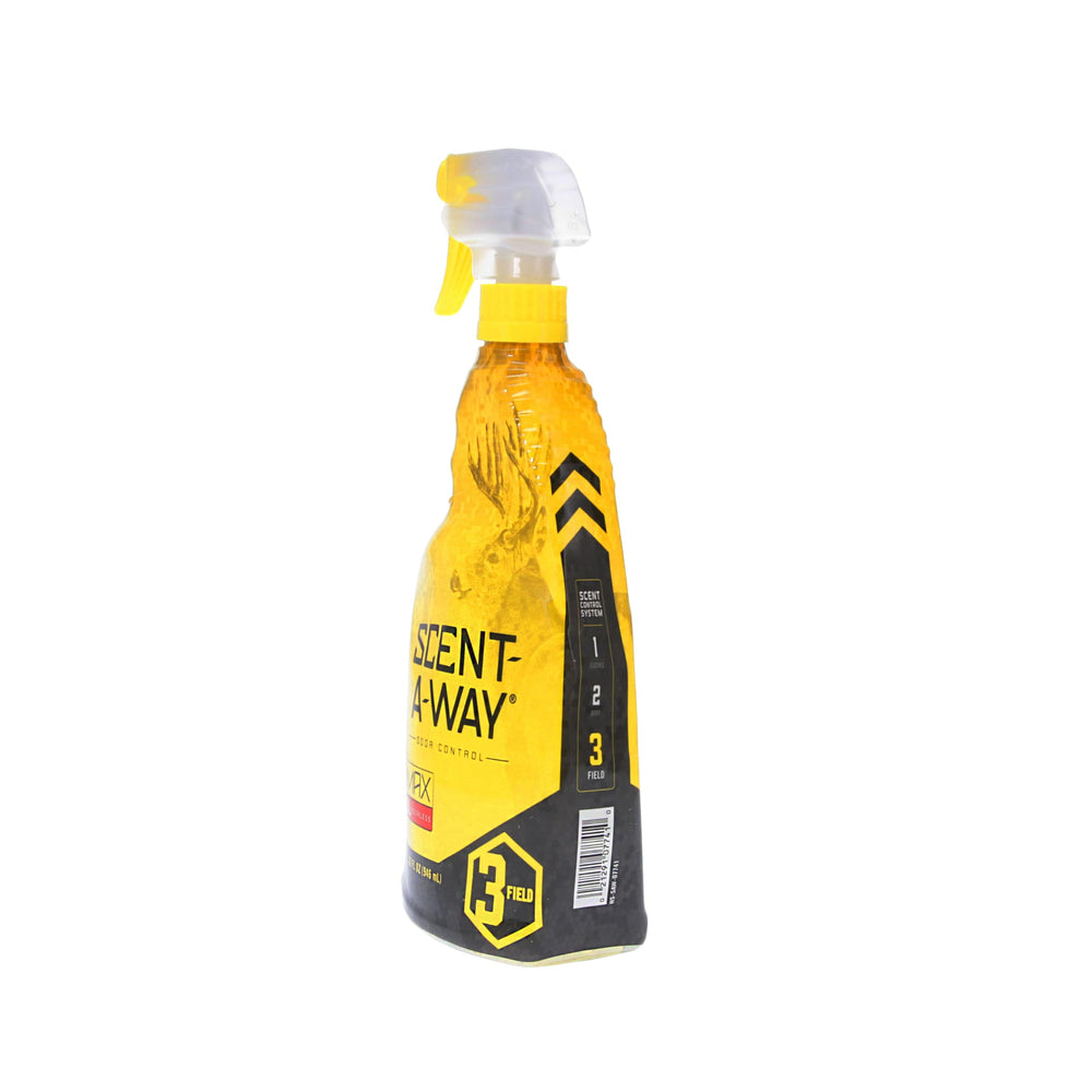 Saw Max odorless spray in stand use for stealthy approaches