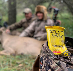 Hunters Specialties Scent-A-Way Max wipes fragrance-free odor control