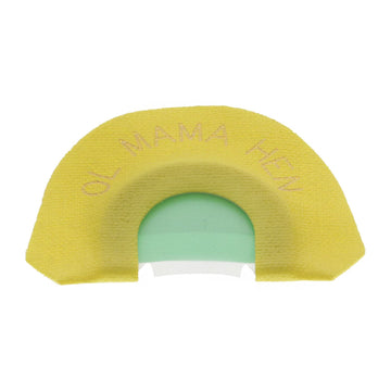 Hunters Specialties Strut Ol' Mama Hen diaphragm close-up; ultra-thin reeds for realism.