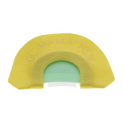 Hunters Specialties Strut Ol' Mama Hen diaphragm close-up; ultra-thin reeds for realism.