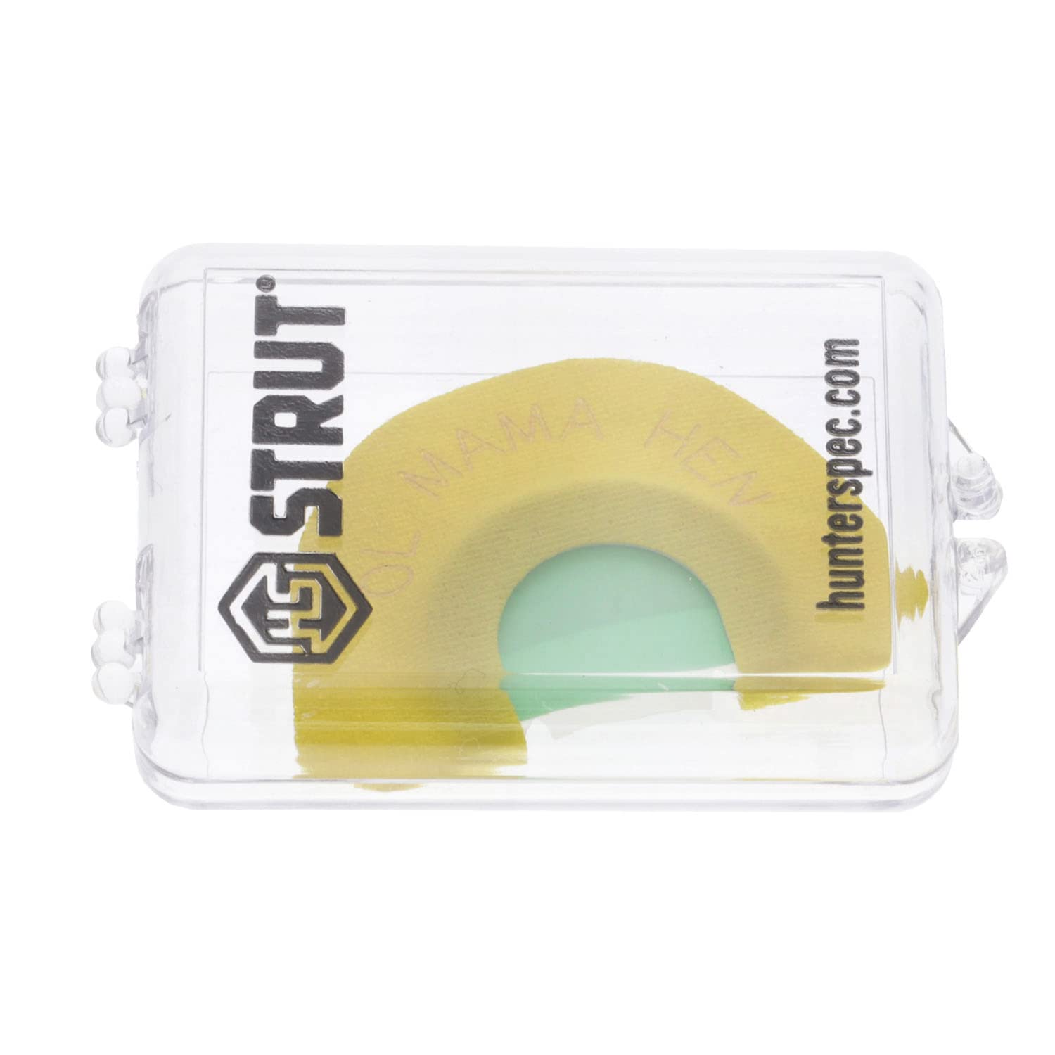 In-use mouth call shows hands-free control and realistic turkey tones.