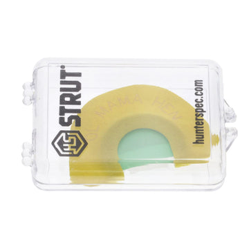 In-use mouth call shows hands-free control and realistic turkey tones.
