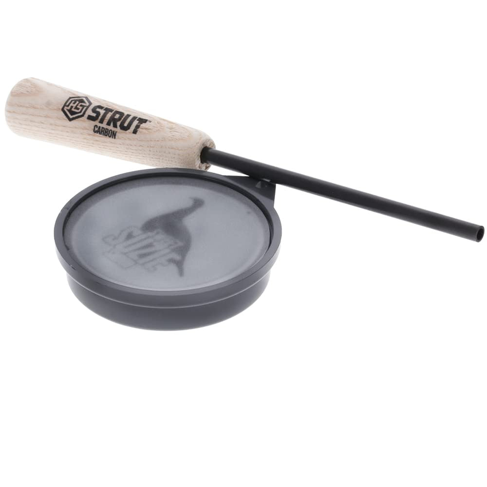 Hunters Specialties Strut Suzie Snood glass pan for lifelike field turkey calls.