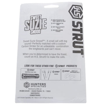 Hunters Specialties Strut Suzie Snood USA-made quality you can trust.