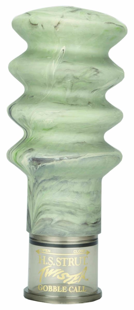 Hunters Specialties Strut Thunder Twister Gobble Call front view, durable Infinity Latex for rugged field use.