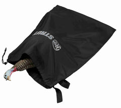 Hunters Specialties Strut turkey decoy bag in use with 3-4 decoys