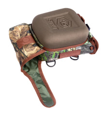 Hunters Specialties chest pack showing aluminum frame detail for durability