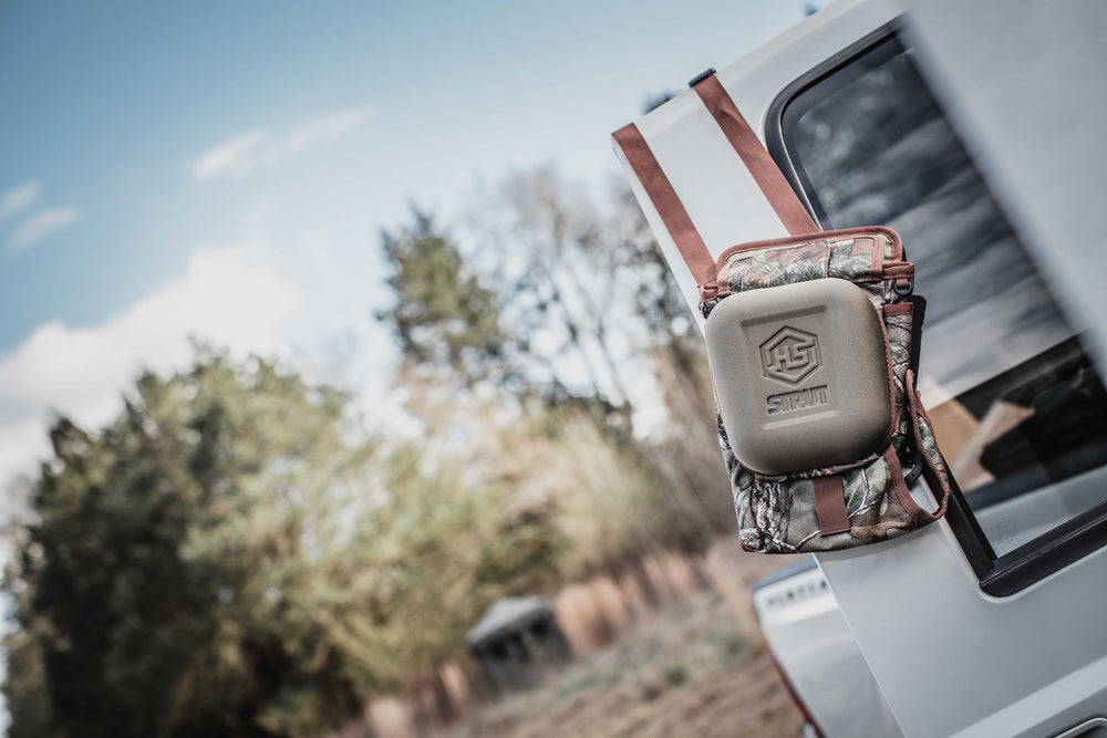 Hunters Specialties chest pack with call organization features for quick reach