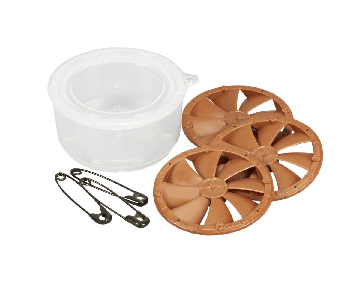 Hunters Specialties Wafer Blades close-up highlighting enhanced scent dispersal design