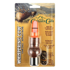 Hunters Specialties Whispering Cow Call textured-elk-antler design adds rugged aesthetic.